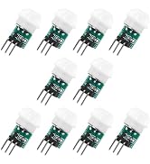 10Pcs Pir Sensor AM312 Mini Pir Motion Sensor Module Body Sensors Manual Motion Infrared IR Detec...
