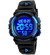 Dayllon Kids Digital Watch Outdoor Sports 50M Waterproof Electronic Watches Alarm Clock 12/24 H S...