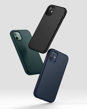 liquid silicone cases with screen protector 360 full body protection