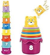 Cosaway Baby Stacking Nesting Cups Toys, Baby Toys 6 to 12 Months, Montessori Toys for Toddler Gi...