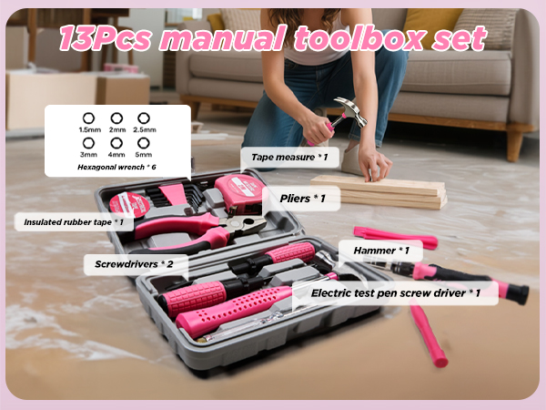 pink drill set for women