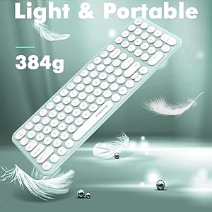 keyboard cute jelly comb wireless keyboard and mouse