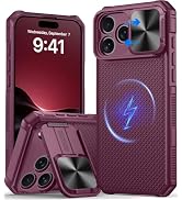GIVELOT for iPhone 18 Pro Case with Slide Camera Cover, Fit for Magsafe | Built in Kickstand, Ful...
