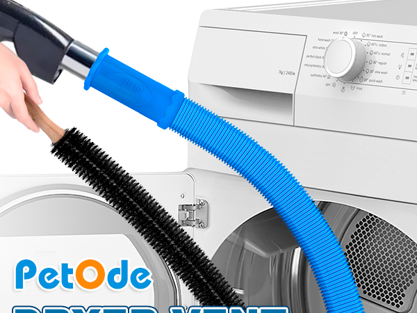 dryer vent cleaner kit with Stretch Universal Connector