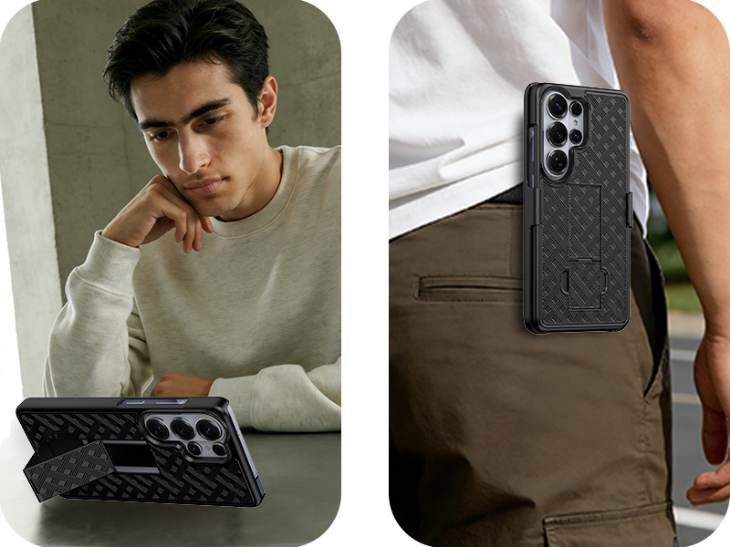 Ailiber for Samsung Galaxy S26 Ultra Case with Belt Clip