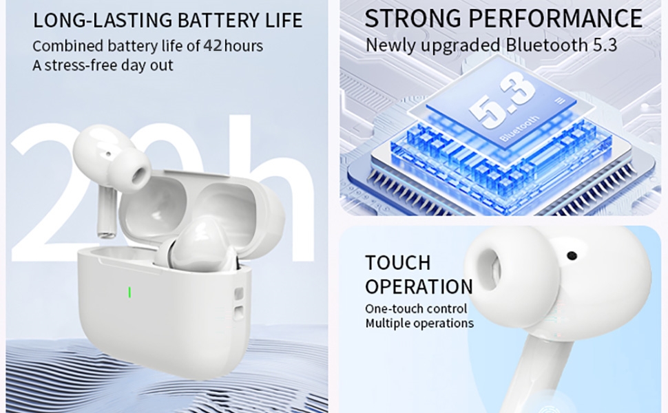 Bluetooth 5.3 Headphones