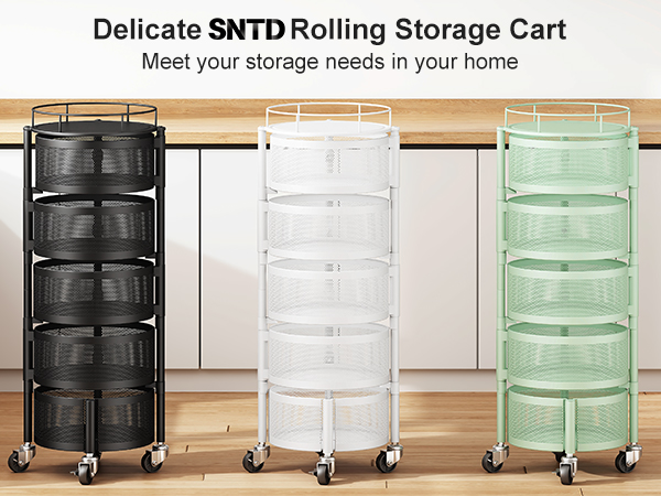 rotating storage rack