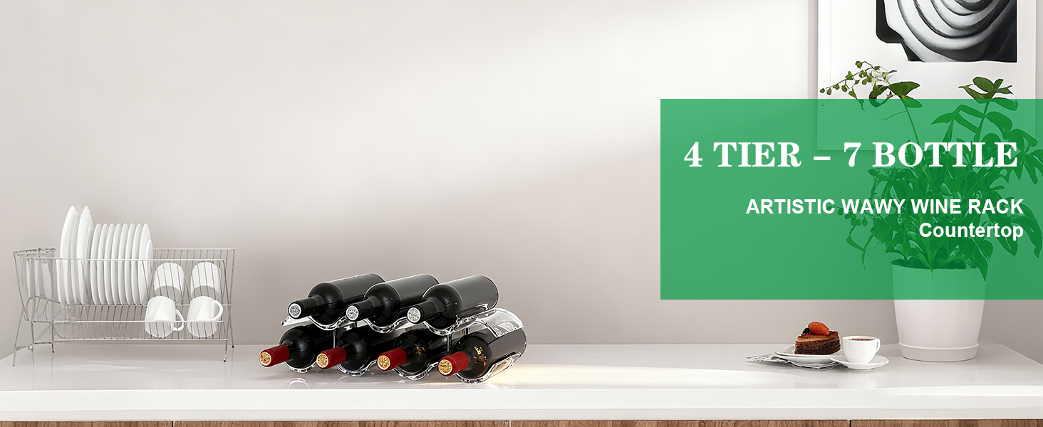 wine racks countertop
