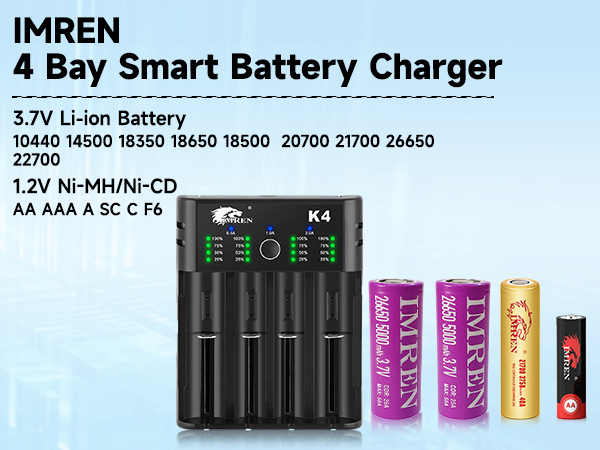 18650 battery charger 21700 battery charger
