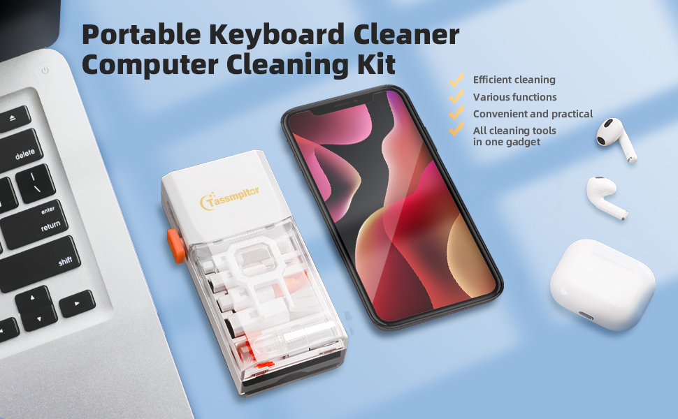 Keyboard cleaning kit