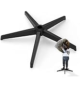 Sytopia Office Chair Base, 28'' Desk Chair Base Replacement with Worldwide Metal Legs (2400Lbs), ...