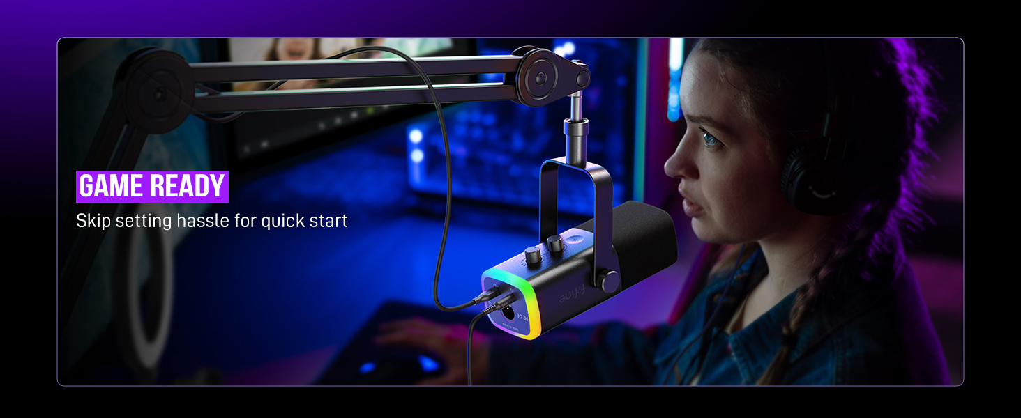 fifine am8 gaming microphone