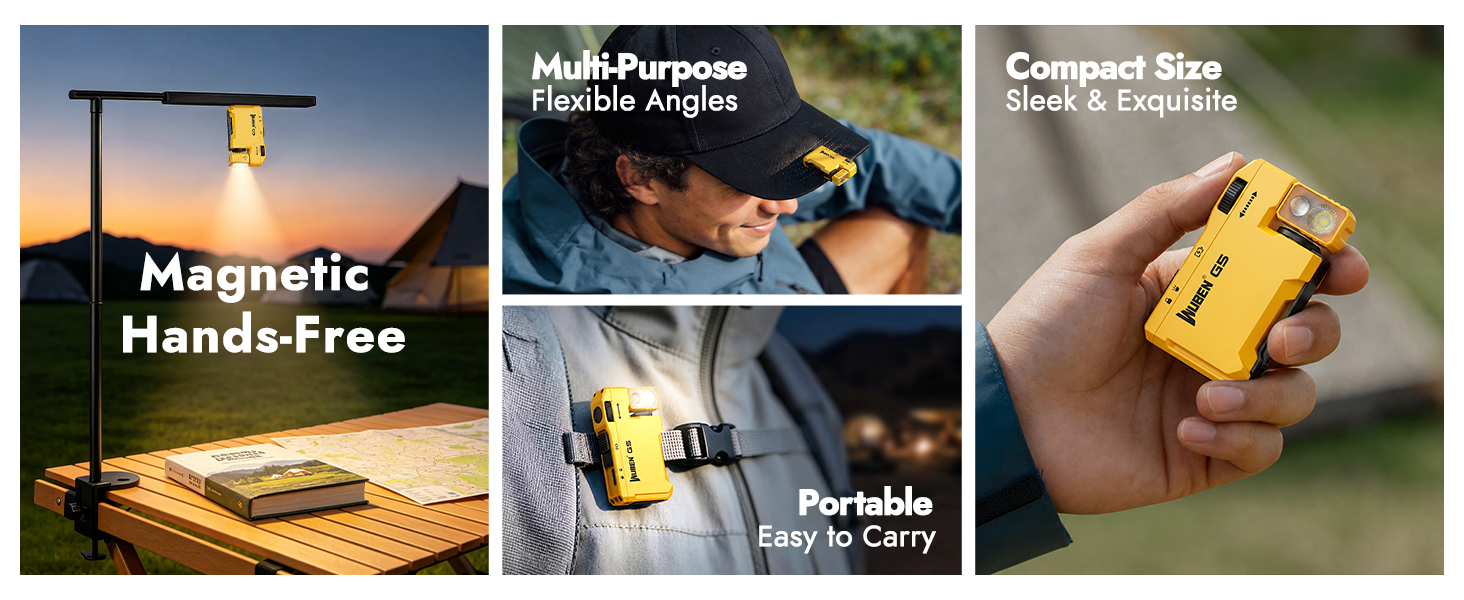wuben g5 mini flashlight