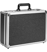 LOCKCURX File Organizer Storage Box - 18.9 x 14.6 x 6.3 Inch X-Large, Portable Locking Storage To...