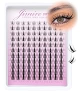 Manga Lash Clusters Natural Look Wispy Lashes Clusters Anime D-Curly Cluster Eyelash Extensions 1...