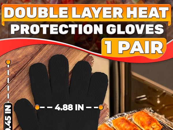 bbq gifts for men high gloves fire resistant gloves cotton gloves bbq bbq heat gloves oven mitt