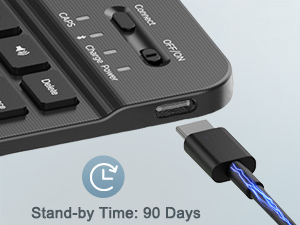 Type-C Charge & Long Endurance