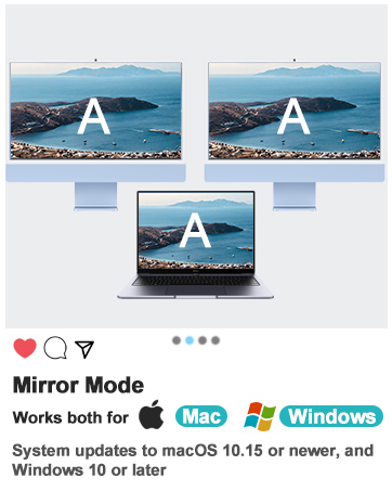 USB C to Dual HDMI Adapter
