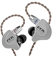 CCA C10 in Ear Monitor Headphone 10 Hybrid Drivers Wired Earbud 4BA 1DD HiFi IEM Earphones Stereo...