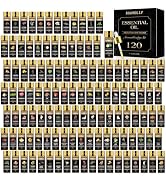 Essential Oils Set -120 Pcs Aromatherapy Essential Oil Kit for Diffuser, Humidifier, Massage, Ski...