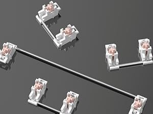 Pink Mechanical Gaming Keyboard 75% with Color Multimedia Display Jelly Keyboard Wired