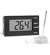 Digital Oven Thermometer -58°F to 572°F/-50°C-300°C, Thermometer with Probe, High Low Temperature...