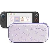 Kuitmor Slim Carrying Case Compatible with Switch 2 (2025), Hardshell Storage Bag with 12 Game Ca...