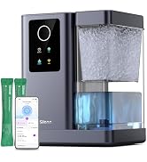 Silonn Nugget Ice Maker Countertop with App &amp; Voice Control, 40 lbs/24H Pebble Ice Machine, 3L Wa...