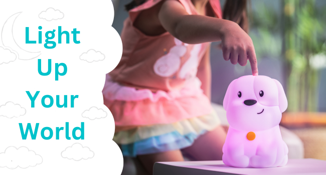 Lumipets puppy light up your world