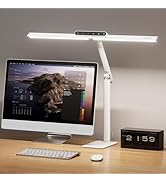 Honeywell LED Desk Lamp with Base - HJ1WT Sunturalux Eye-Caring Architect Desk Lamp for Home Offi...