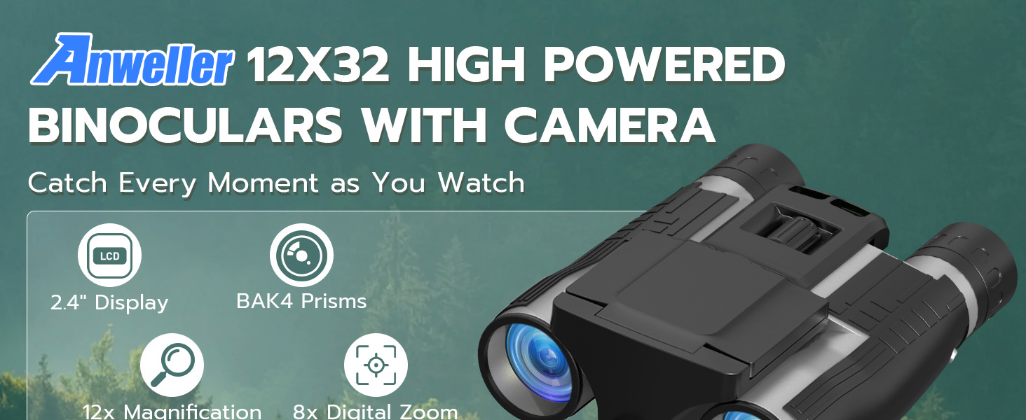 Binoculars with Camera