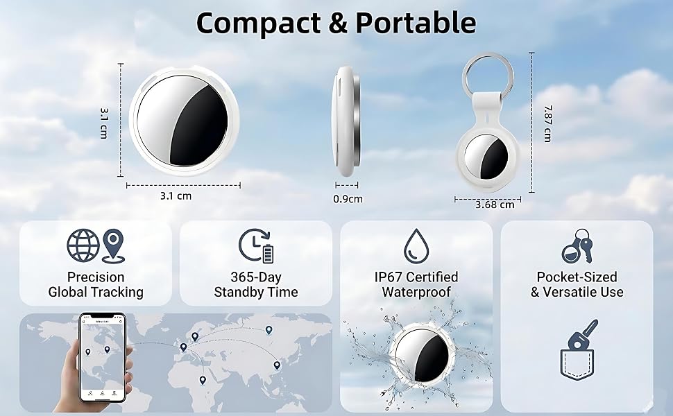 waterproof and global tracking