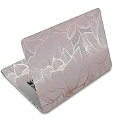 SUPERDANT Laptop Skin Sticker Lines Lotus Laptop Notebook Decals Flowers | Personalized Universal...