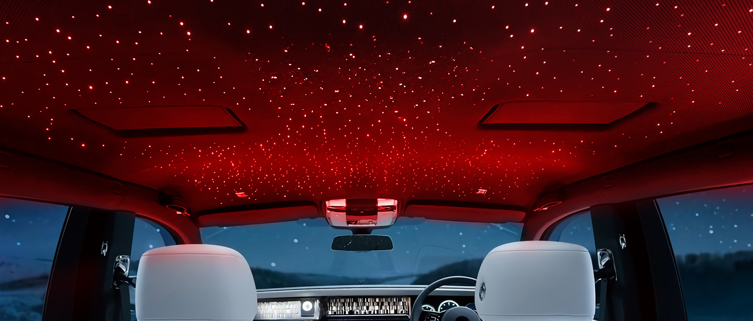 retractable car charger with starlight