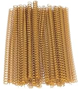 3:1 Pitch Double Loop Binding Wires, YolieraArt 100 Pack Spiral Spine Bindings, 9/16 Inch Wire Tw...