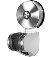 JOMOLA Suction Shower Head Holder Adjustable Handheld Shower Holder Stainless Steel Removable Bat...