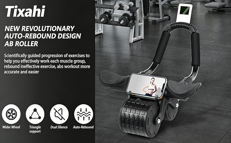 ab roller wheel with elbow support