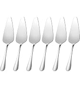 tiokin Cake Pie Servers Set,Stainless Steel Pizza Cake Slicer Server,Cake Cutter with Serrated Ed...