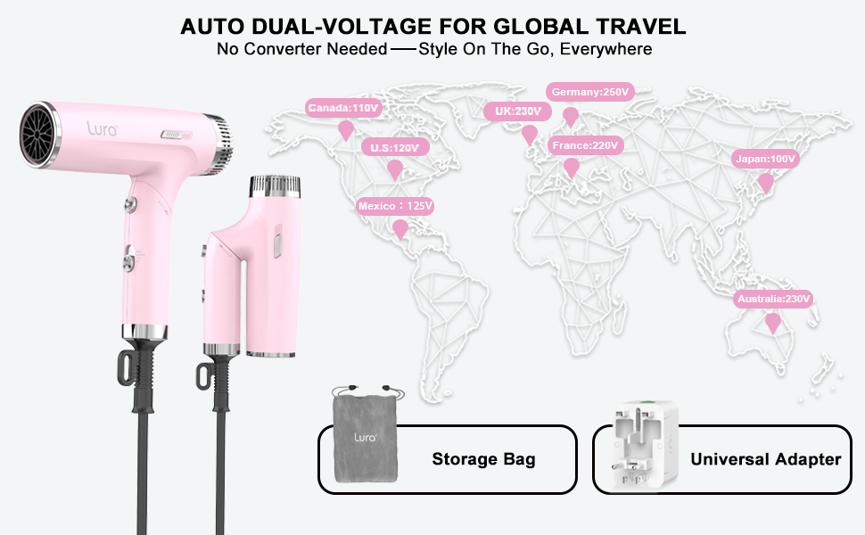 travel hair dryer