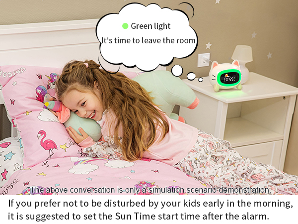 alarm clock for girls