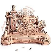 ROKR 3D Wooden Puzzle for Adults, Wooden Marble Run Set, Model Building Kits, Christmas Birthday ...