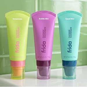 flouride toothpaste bubble mint