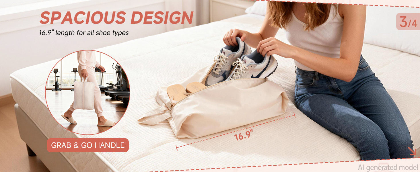 large shoe bag