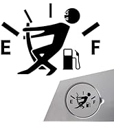 MOXRUQ Funny Fuel Tank Stickers, Vinyl Gas Tank Decal, Reflective Fuel Lid Decals, Self-Adhesive ...