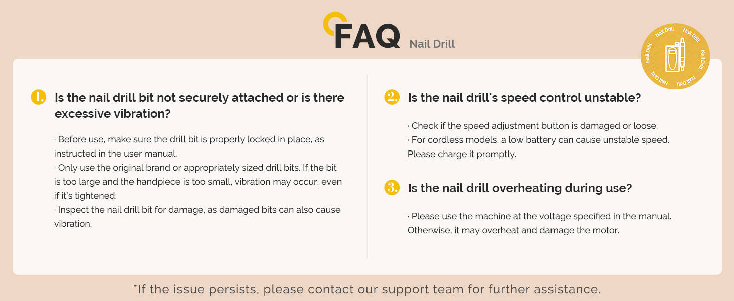 nail drill FAQ