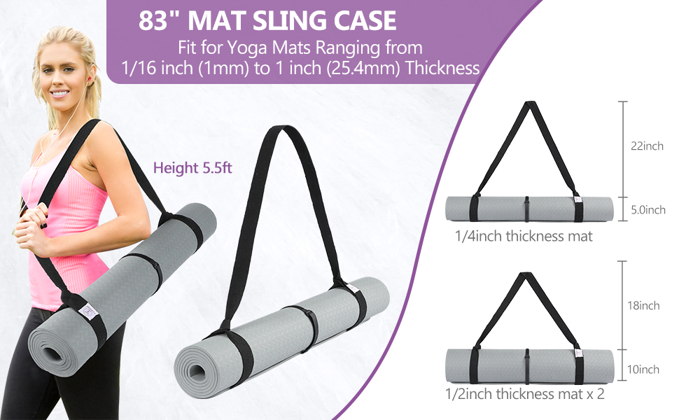 yoga mat carrying strap