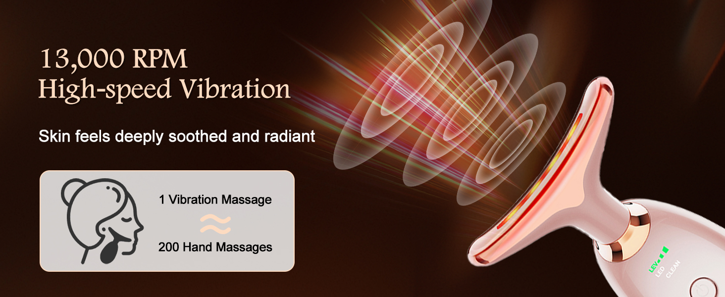 7 Color Face and Neck Massager