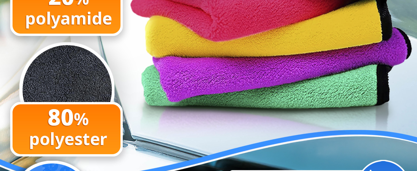 cleaning towels for housekeeping microfiber clothes polishing cloth paños de limpieza de microfibra