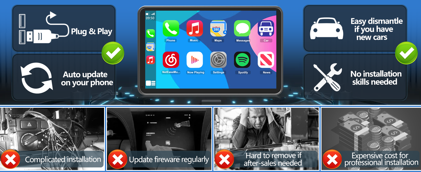 APPLE CARPLAY SCREEN