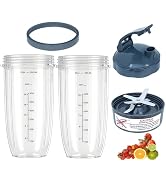 [UPGRADE] Replacement 32oz Blender Cups &amp; Blade Part Compatible with NutriBullet 600w/900w Blende...